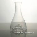 Kryształowy szklany dekanter whisky